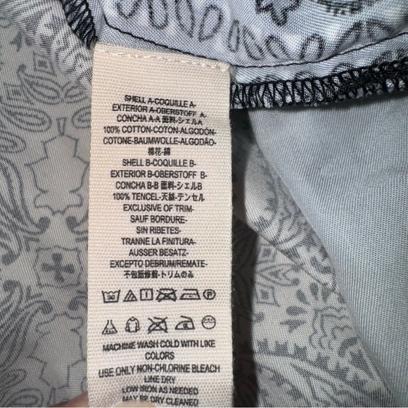 Free People All Patched Up Chambray Button Down - Picture 11 of 11